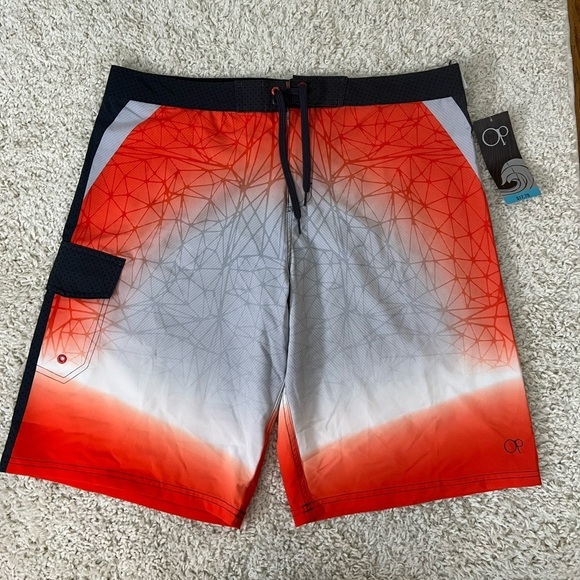 OP Other - Size 38 OP FLEX Men's Red Board Shorts NWT